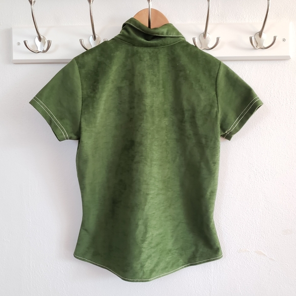 Vintage Suede Button Down - Picture 3 of 7